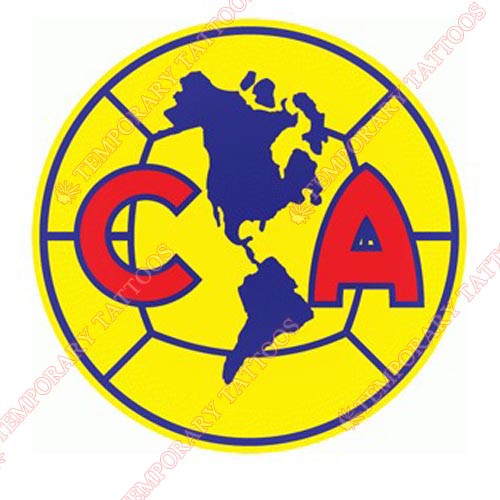 Club America Customize Temporary Tattoos Stickers NO.8287
